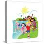 Summer Camp - Jack & Jill-null-Stretched Canvas