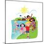 Summer Camp - Jack & Jill-null-Mounted Giclee Print
