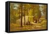 Summer Camp-Theodore Clement Steele-Framed Stretched Canvas