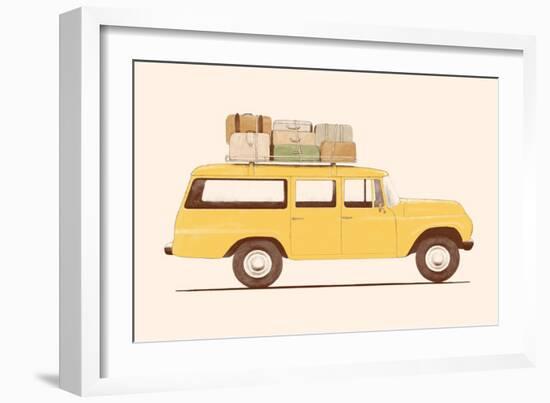 Summer Car-Florent Bodart-Framed Giclee Print