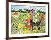 Summer Cat-Hilary Jones-Framed Giclee Print