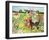 Summer Cat-Hilary Jones-Framed Giclee Print