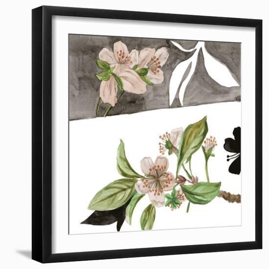 Summer Cherry Blossom II-Melissa Wang-Framed Art Print