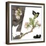 Summer Cherry Blossom III-Melissa Wang-Framed Art Print