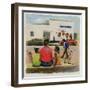 Summer City Stoop, 2000-Colin Bootman-Framed Giclee Print