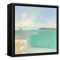 Summer Coastline-Julia Purinton-Framed Stretched Canvas