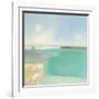 Summer Coastline-Julia Purinton-Framed Art Print