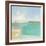 Summer Coastline-Julia Purinton-Framed Art Print