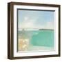 Summer Coastline-Julia Purinton-Framed Art Print