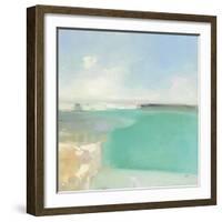 Summer Coastline-Julia Purinton-Framed Art Print