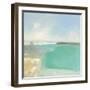 Summer Coastline-Julia Purinton-Framed Art Print