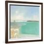 Summer Coastline-Julia Purinton-Framed Art Print