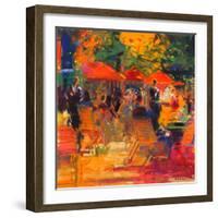 Summer Cocktails-Peter Graham-Framed Giclee Print