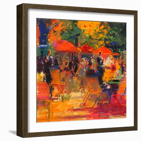 Summer Cocktails-Peter Graham-Framed Giclee Print