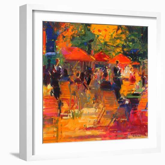 Summer Cocktails-Peter Graham-Framed Giclee Print