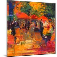 Summer Cocktails-Peter Graham-Mounted Giclee Print