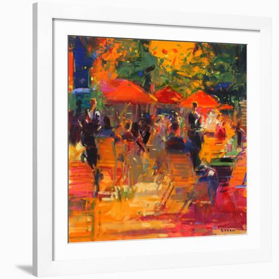 Summer Cocktails-Peter Graham-Framed Giclee Print