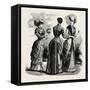 Summer Costumes, 1882, Fashion-null-Framed Stretched Canvas