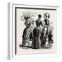 Summer Costumes, 1882, Fashion-null-Framed Giclee Print