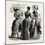 Summer Costumes, 1882, Fashion-null-Mounted Giclee Print