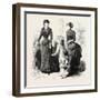 Summer Costumes, Fashion, 1884, UK-null-Framed Giclee Print