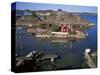 Summer Cottage on the West Side of Sandefjordsfjord, Vestfold, Norway, Scandinavia-Kim Hart-Stretched Canvas