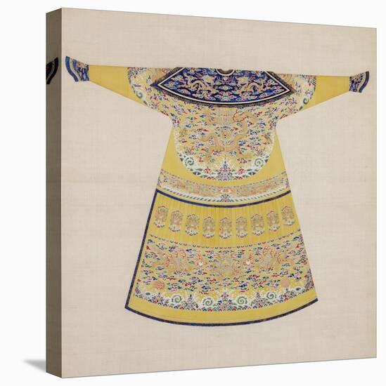 Summer Court Robe Worn by the Emperor, China-null-Stretched Canvas