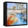 Summer Creek-Craig Trewin Penny-Framed Stretched Canvas