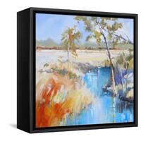 Summer Creek-Craig Trewin Penny-Framed Stretched Canvas
