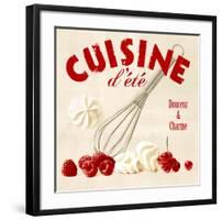 Summer cuisine whip-Galith Sultan-Framed Art Print