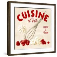 Summer cuisine whip-Galith Sultan-Framed Art Print