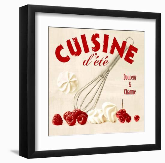 Summer cuisine whip-Galith Sultan-Framed Art Print