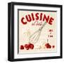 Summer cuisine whip-Galith Sultan-Framed Art Print