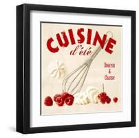 Summer cuisine whip-Galith Sultan-Framed Art Print