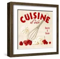 Summer cuisine whip-Galith Sultan-Framed Art Print