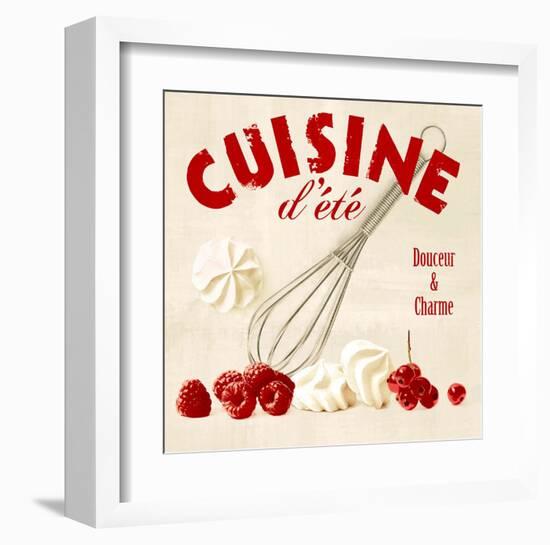 Summer cuisine whip-Galith Sultan-Framed Art Print