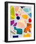 Summer Cut Outs-Ana Rut Bre-Framed Photographic Print