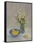 Summer Daisies and Lemons, 1990-Timothy Easton-Framed Stretched Canvas