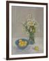 Summer Daisies and Lemons, 1990-Timothy Easton-Framed Giclee Print