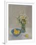 Summer Daisies and Lemons, 1990-Timothy Easton-Framed Giclee Print