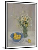 Summer Daisies and Lemons, 1990-Timothy Easton-Framed Premium Giclee Print