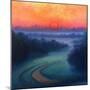 Summer Dawn Richmond Park; 2023 (Oil on Canvas)-Lee Campbell-Mounted Giclee Print