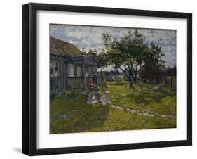 Summer day, 1886-Harald Oscar Sohlberg-Framed Giclee Print