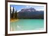 Summer Day at Emerald Lake, Canada-George Oze-Framed Photographic Print