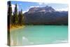 Summer Day at Emerald Lake, Canada-George Oze-Stretched Canvas