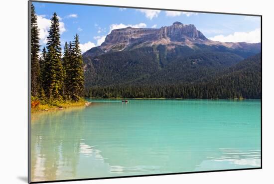 Summer Day at Emerald Lake, Canada-George Oze-Mounted Photographic Print