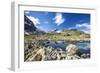 Summer day at Lake Grevasalvas Engadine Canton of Grisons Switzerland Europe-ClickAlps-Framed Photographic Print