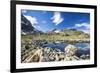 Summer day at Lake Grevasalvas Engadine Canton of Grisons Switzerland Europe-ClickAlps-Framed Photographic Print