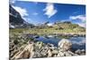Summer day at Lake Grevasalvas Engadine Canton of Grisons Switzerland Europe-ClickAlps-Mounted Photographic Print