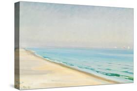 Summer day at Skagen-Michael Ancher-Stretched Canvas